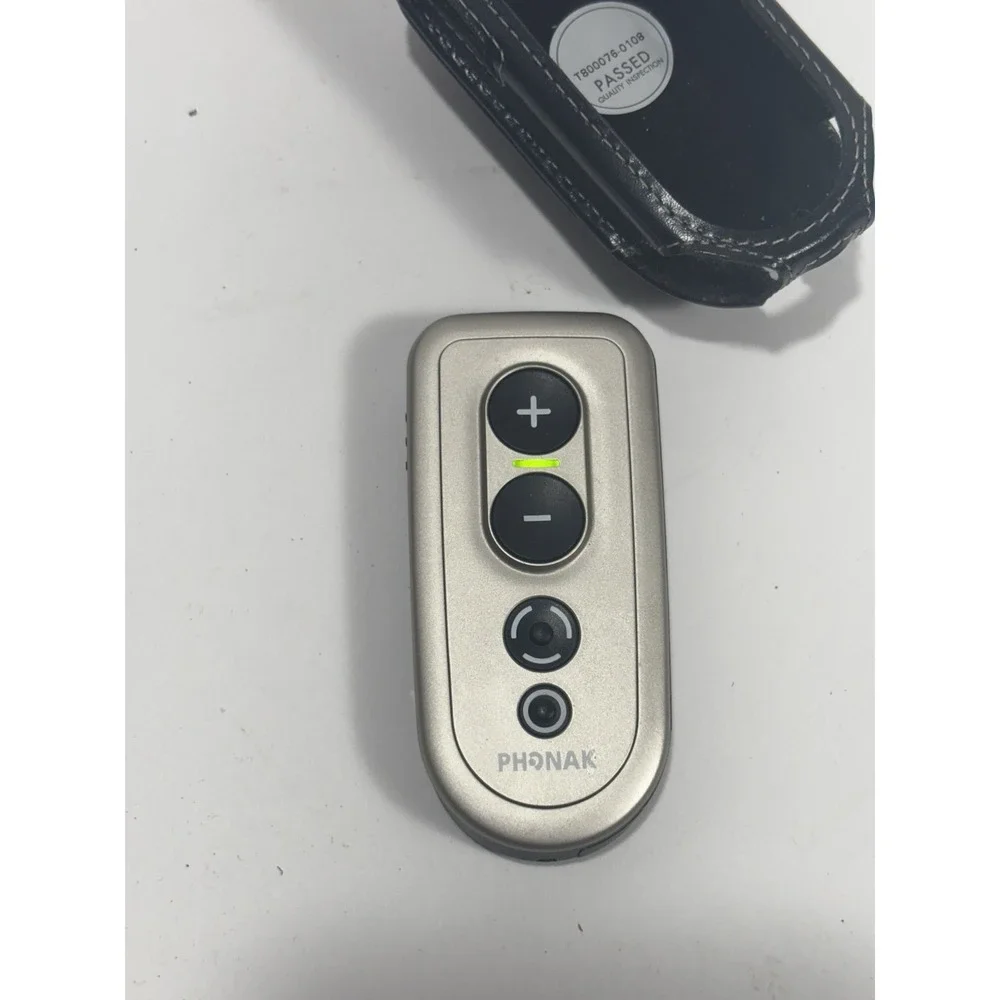 Original Phonak Pilotone II 2 Hearing Aid Remote Control With Belt Clip Genuine‎